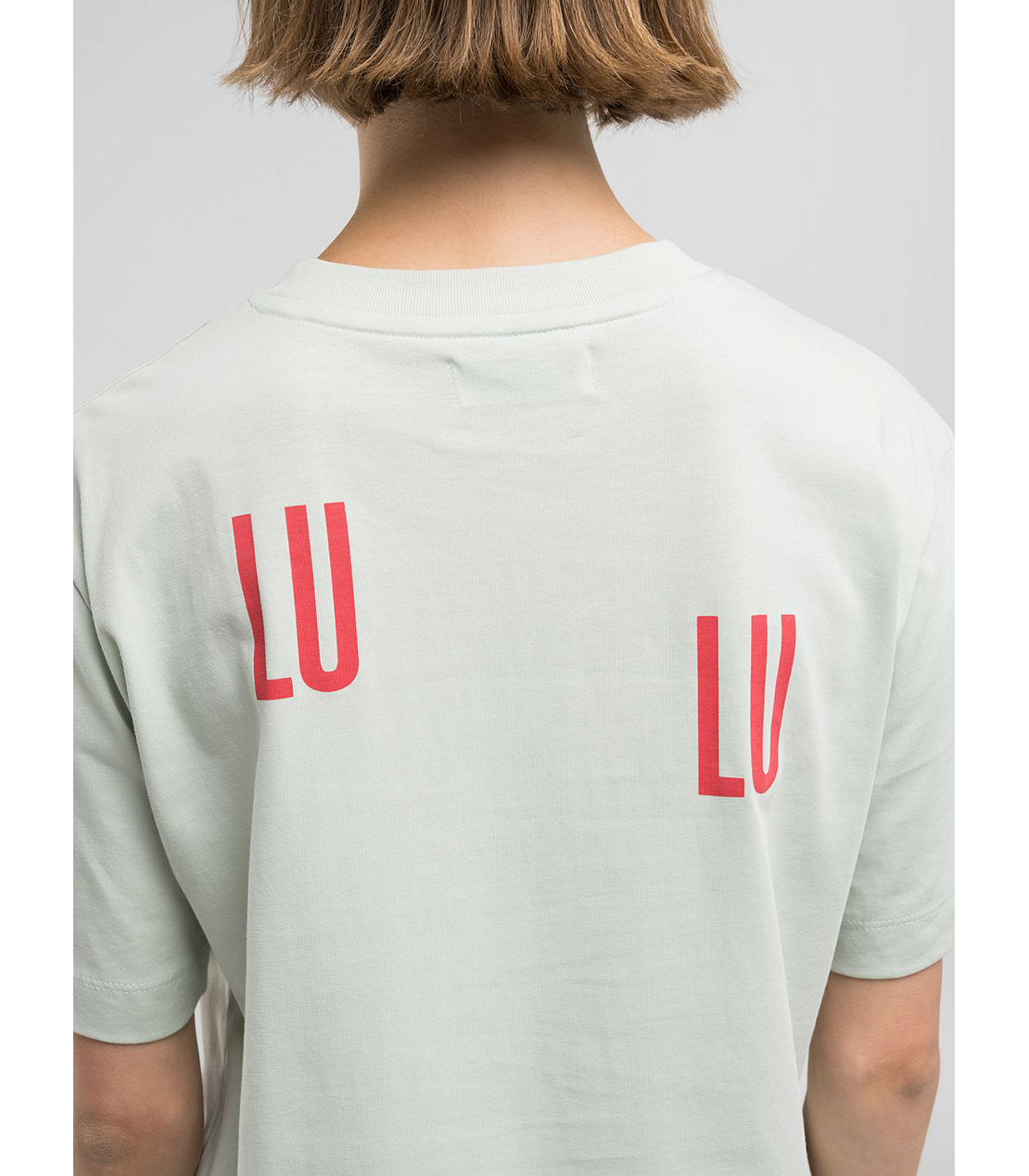 BOXフィット オープンエンドジャージープリントTシャツ 詳細画像 ライトミント 5